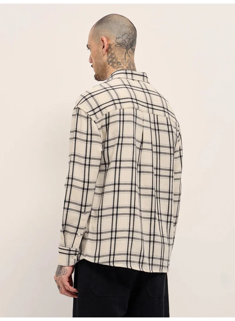 The Bear House  Men’s Long Sleeve Shirt – Classic, Comfortable and Stylish Essential for Work, Travel or Casual Outings for Men | Best Price UAE