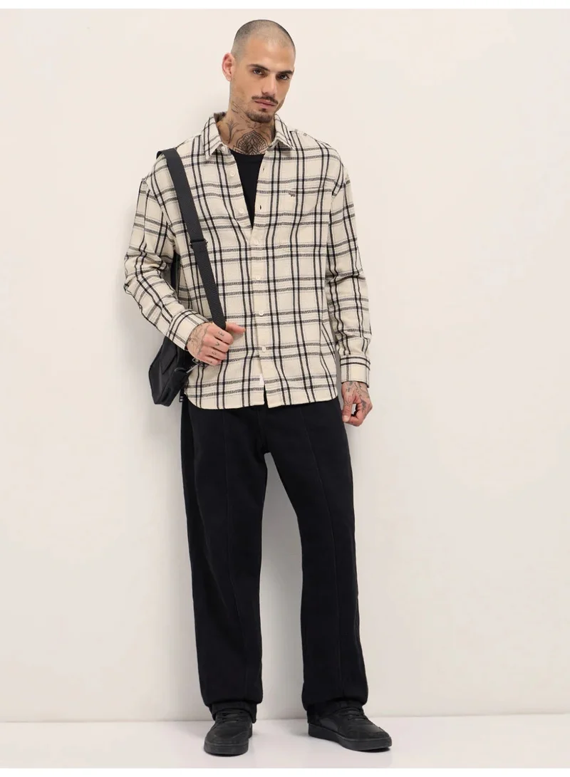 The Bear House  Men’s Long Sleeve Shirt – Classic, Comfortable and Stylish Essential for Work, Travel or Casual Outings for Men | Best Price UAE