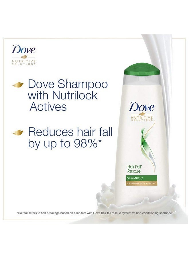 Dove Hair Fall Rescue Shampoo For Weak Hair Prone To Hairfall, Deeply Nourishes From Roots Up And Reduces Hair Fall By Up To 98%, 1 Ltr - Image 4