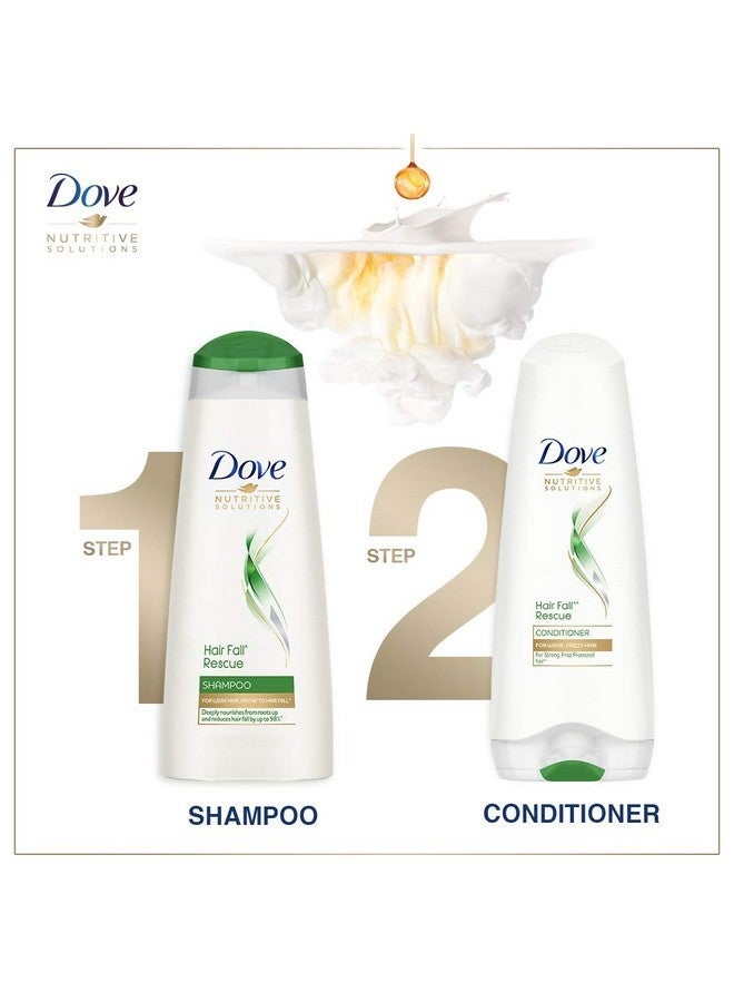 Dove Hair Fall Rescue Shampoo For Weak Hair Prone To Hairfall, Deeply Nourishes From Roots Up And Reduces Hair Fall By Up To 98%, 1 Ltr - Image 5