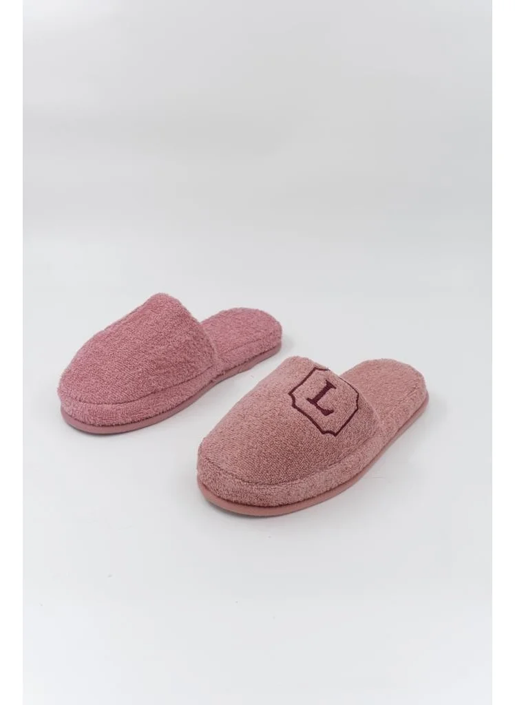 Ender Home L Letter Towel Bathroom Home Hotel Maternity Slippers Thick Sole Slippers