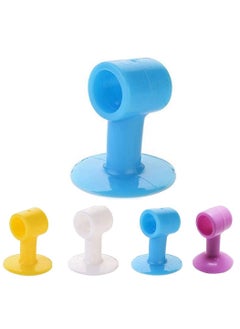 YOZONKY YOZONKY Anti Collision Silicone Door Stopper Door Handle Crash Pad Bumper Guard Rubber Stopper Wall Mute Crash Pad Silencer Multicolor 5 Pcs  - Image 2