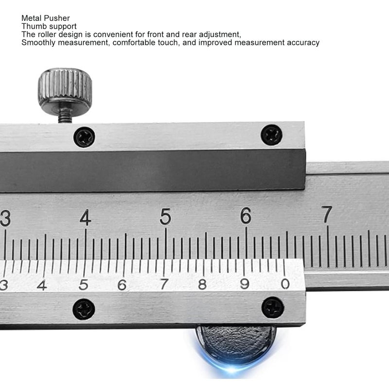 فافيسي ميكرومتر ستانلس ستيل 150 مم نطاق 0.02 مم دقة عالية - Image 3