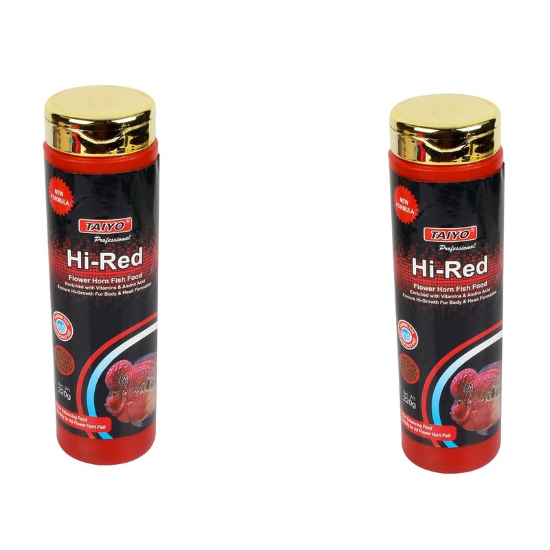 Taiyo Hi Red Fish Food (Pack of 2) - Image 1