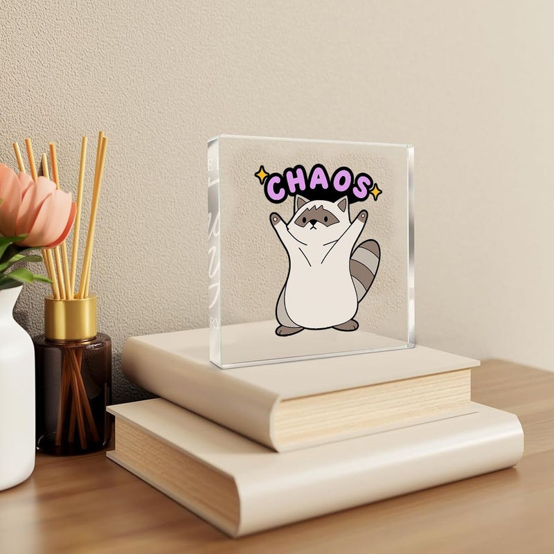Raccoon Exhibition Booth Decor Unique Quirky Gift for Fashion Lovers Ideal for Home Office Bedroom Living Room Kitchen Boho Housewarming 1pc - Image 5