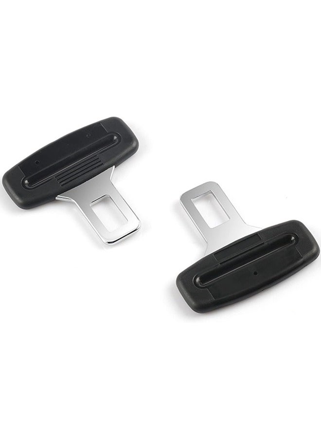 Generic 2 Pieces Black Car Seat Belt Buckle Clip Universal for Most Vehicle  - Image 1