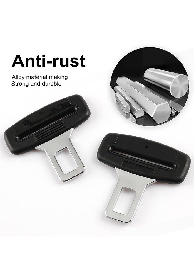 Generic 2 Pieces Black Car Seat Belt Buckle Clip Universal for Most Vehicle  - Image 3