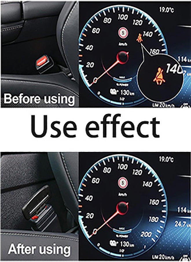 Generic 2 Pieces Black Car Seat Belt Buckle Clip Universal for Most Vehicle  - Image 5
