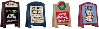 Lemax Lemax Village Sidewalk Signs, Set of 4  - Image 1
