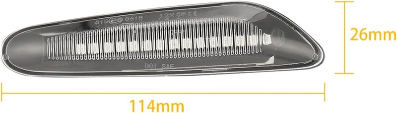 QASULER Dynamic Side Marker Indicator Light Set - Image 2