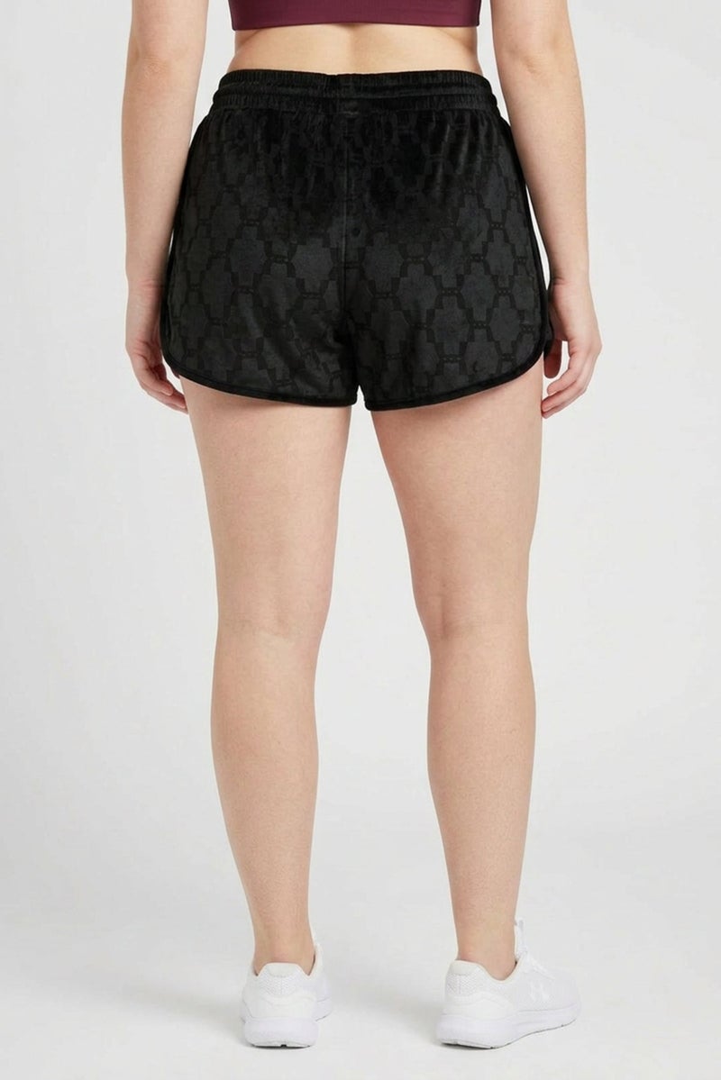 UNDER ARMOUR Women Loose Fit Outdoor Shorts, Wash Black - Image 4