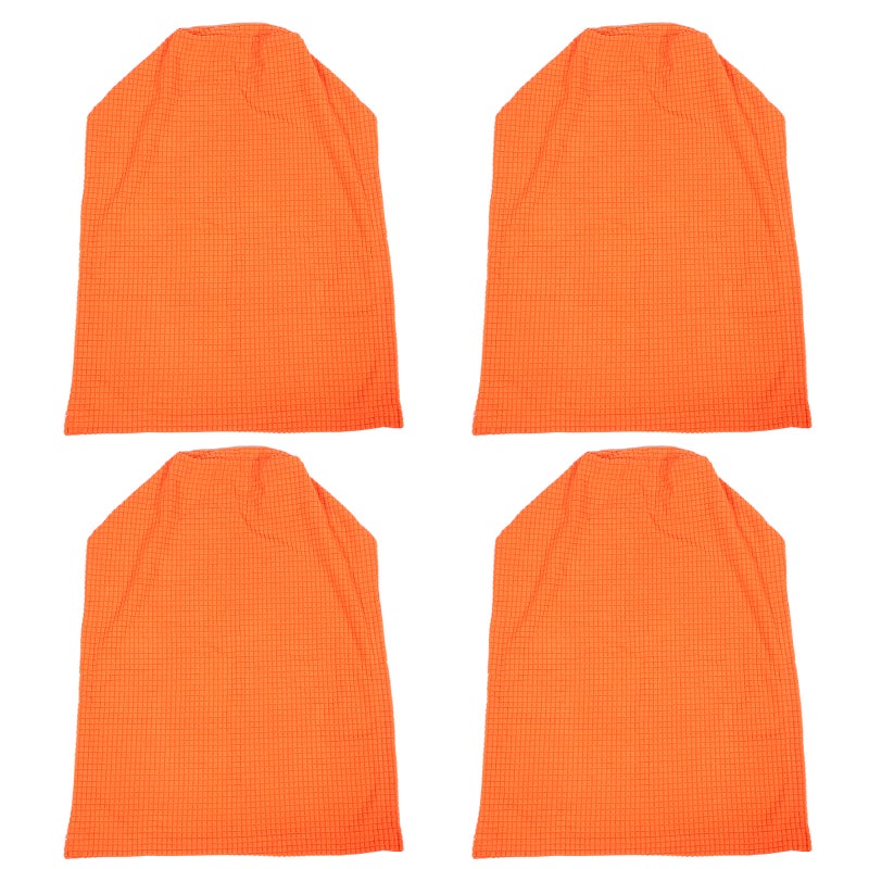 4pcs Sofa Arm Covers: Non- Chair Arm Rest Covers Washable Stretch Armchair Couch Protector For Recliner Chair Sofa Orange - Image 1