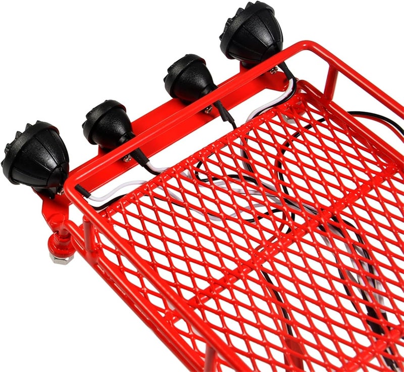 Yurefax 1/10 Roof Rack Luggage Carrier for RC Crawler Cars - Image 2