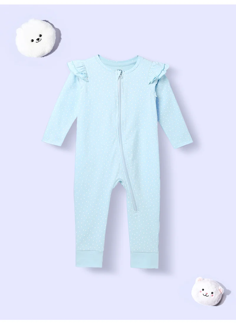 نوتيناتي Nautinati Infants' Cotton Pack of 3 Ocean Print Sleepsuit