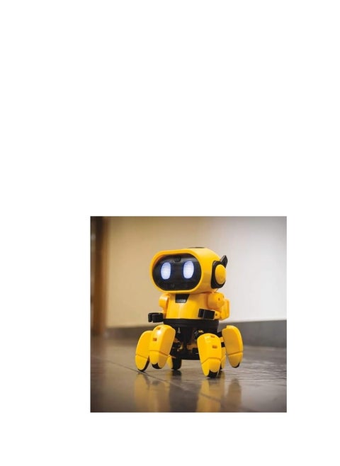 Construct & Create Tobbie the Self-Guiding AI Robot Toy – 114-Piece Build Your Own Educational DIY STEM Kit for Kids, AI-Powered with IR Sensors, Interactive Build & Explore Fun