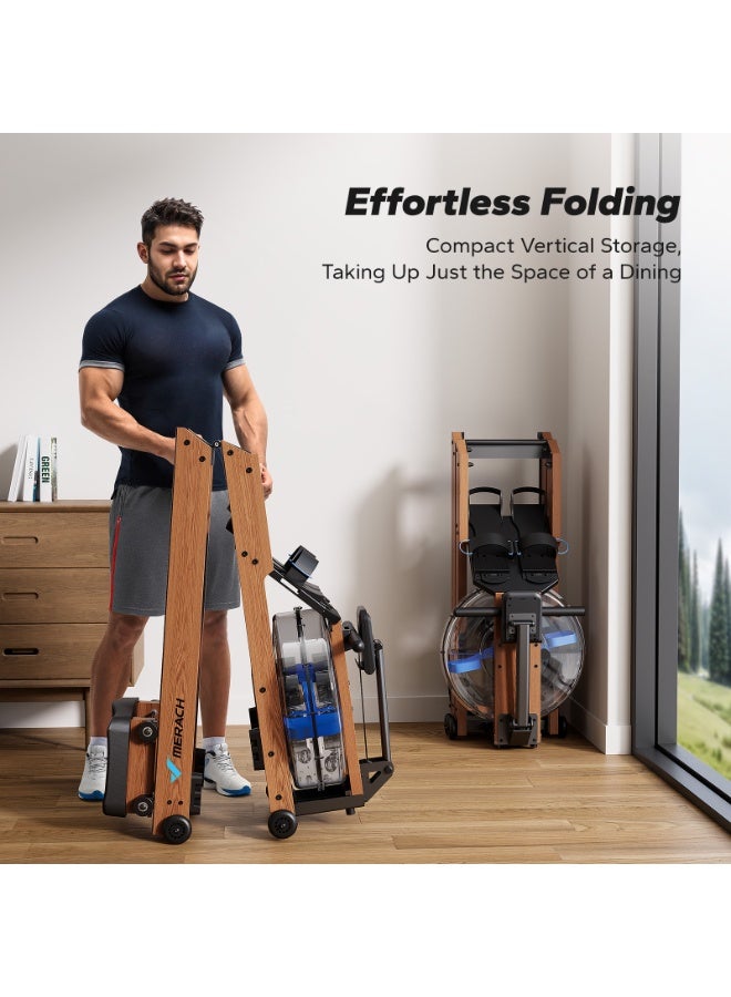 ميراتش تخزين قابل للطي بزاوية 180 درجة: يسمح التصميم المبتكر بالطي بيد واحدة، مع عجلات سفلية لسهولة الحركة والتخزين، تمامًا مثل الحقيبة الكبيرة. - Image 3