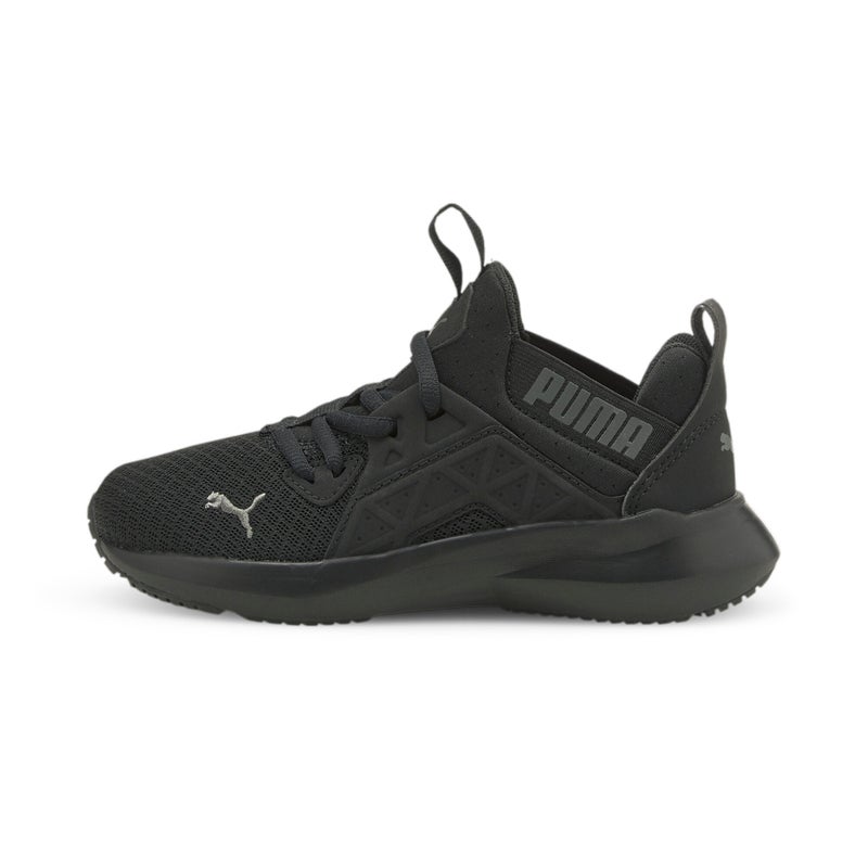 PUMA Soft Enzo NXT Kids Black Trainers - Image 1