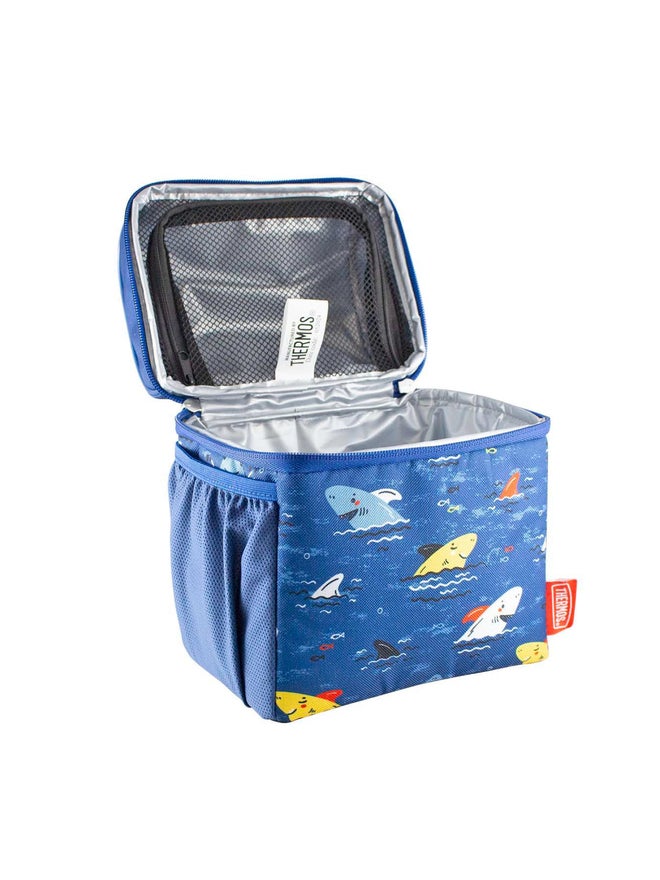 THERMOS Standard Pop Top Lunch Bag - Sharks - Image 5