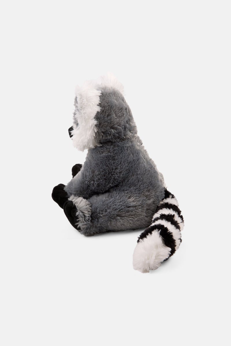 Eco-Pals Stuffed Ring-Tail Lemur Plush Toy 27 cm, Grey  - Image 4