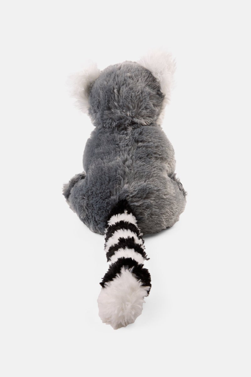Eco-Pals Stuffed Ring-Tail Lemur Plush Toy 27 cm, Grey  - Image 2