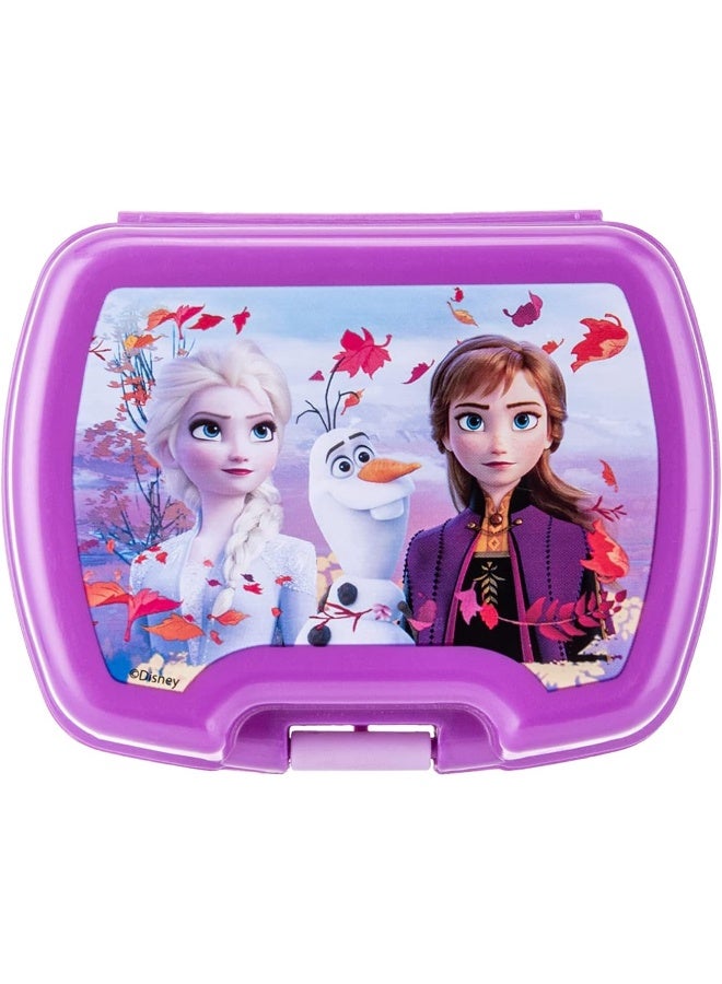 AKDC Snack Box Frozen L(8CM) XW(10CM) XH(4CM) Purple - Image 1