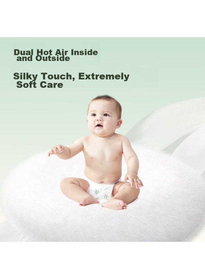 Bobdog Premium Soft Diapers, Luxurious Breathable L24 Pieces, Baby Diapers - Image 3