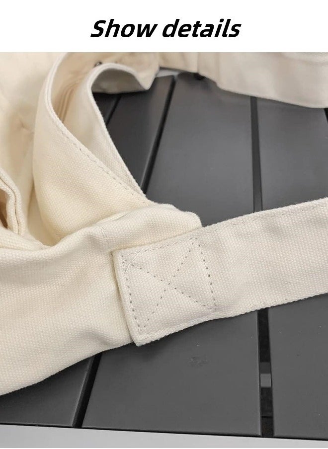 M MIAOYAN - Men's and women's canvas backpacks casual fashion business commuter computer bags outdoor travel single and double shoulder bags - Image 1