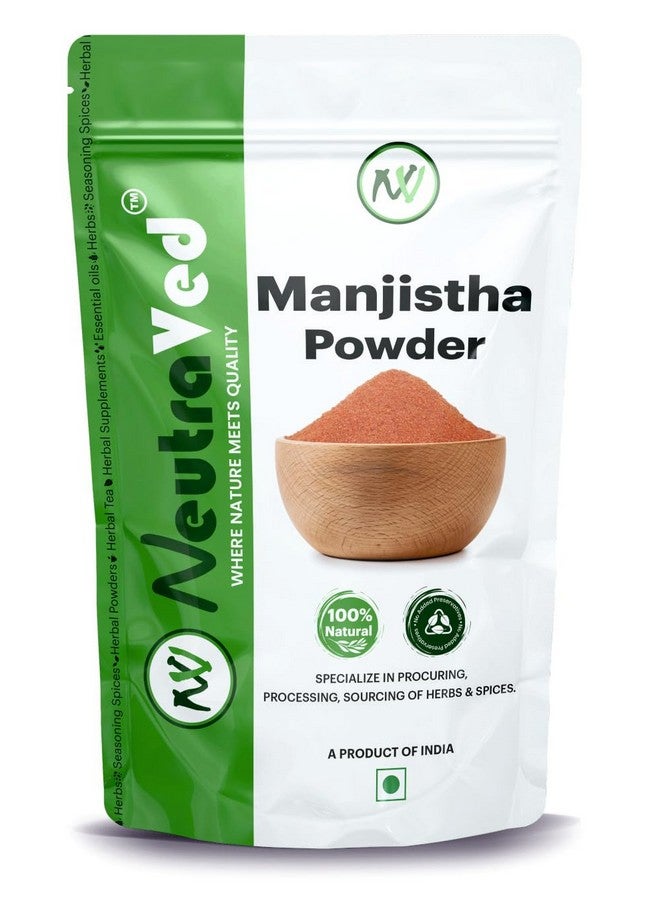 NeutraVed Manjistha Root Powder for Eating - 200g | Zipper Standup Pouch | Pack of 1-200g - Image 1
