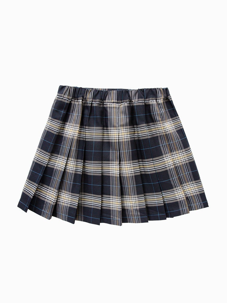 Balabala Girls' Checkered Skirt - Image 2
