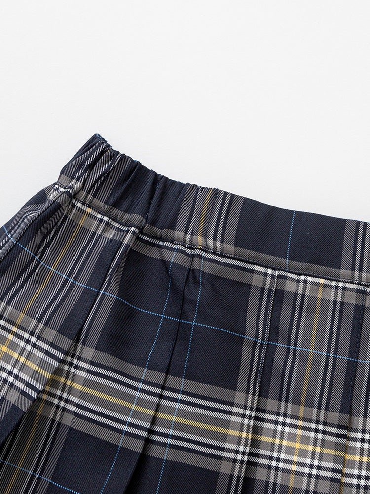 Balabala Girls' Checkered Skirt - Image 4