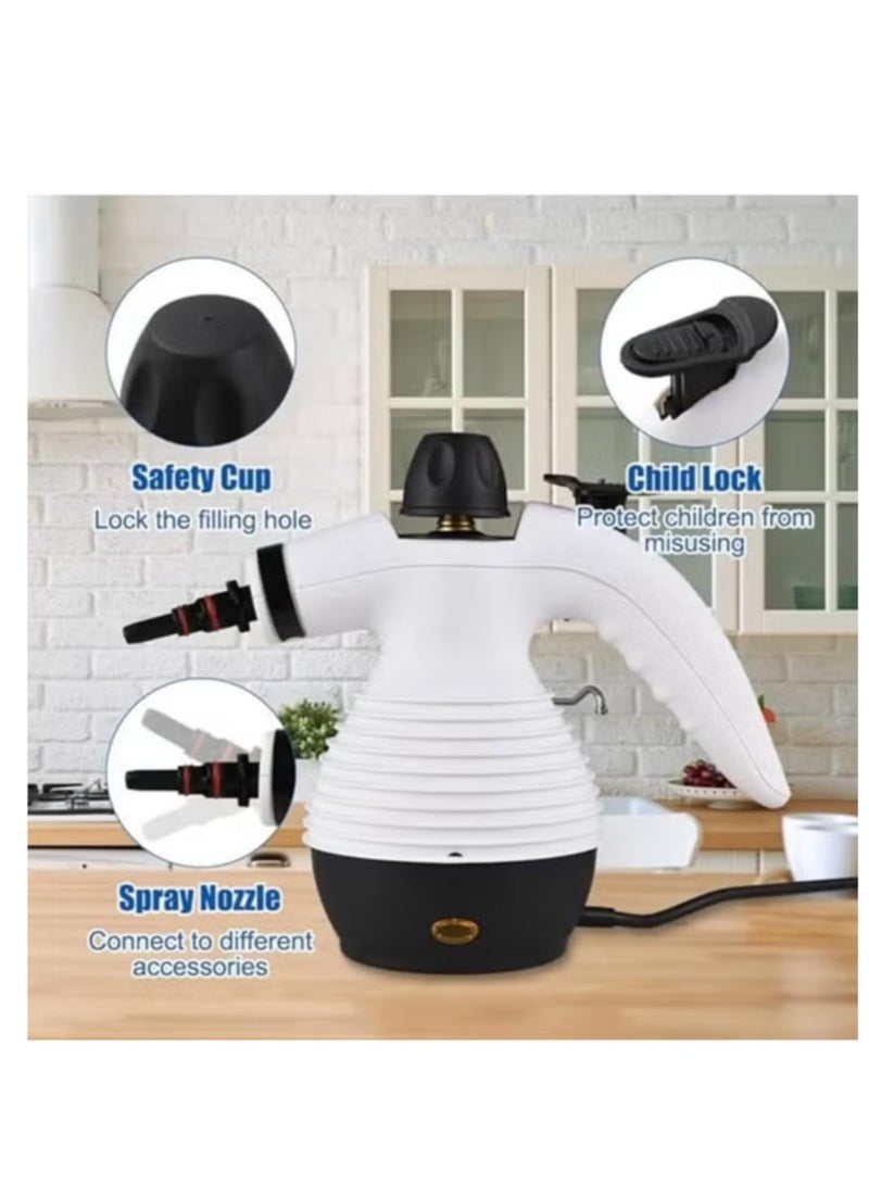 دينكس High Pressure Steam Cleaner, Mini Steam Cleaner for Kitchen and Home Multi-Color - Image 3