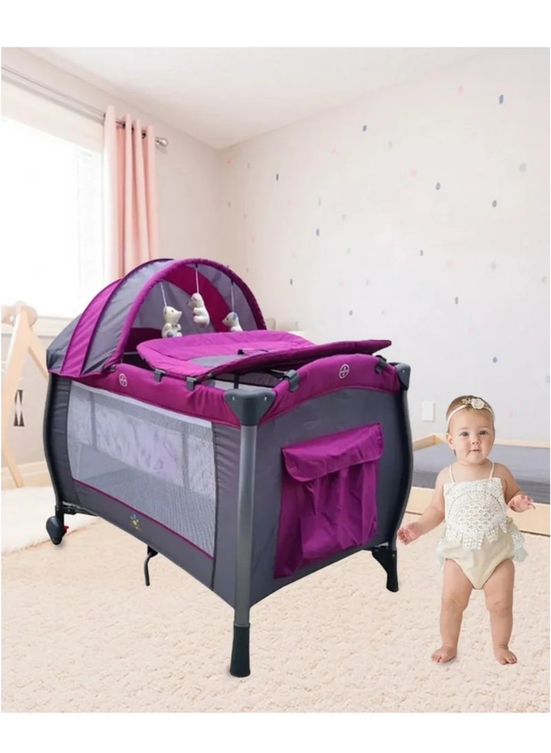 Baby bed with toys - Image 3