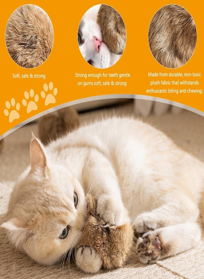 Qpets® Fur Ball Cat Toy, Soft Fluffy Fur Cat Toys Washable Cats Toy Balls Interactive Furry Catnip Toys Ball Interactive Kitten Tool for Biting Chasing & Exercise, Soft Safe Pet Tool for Indoor Cats - Image 4