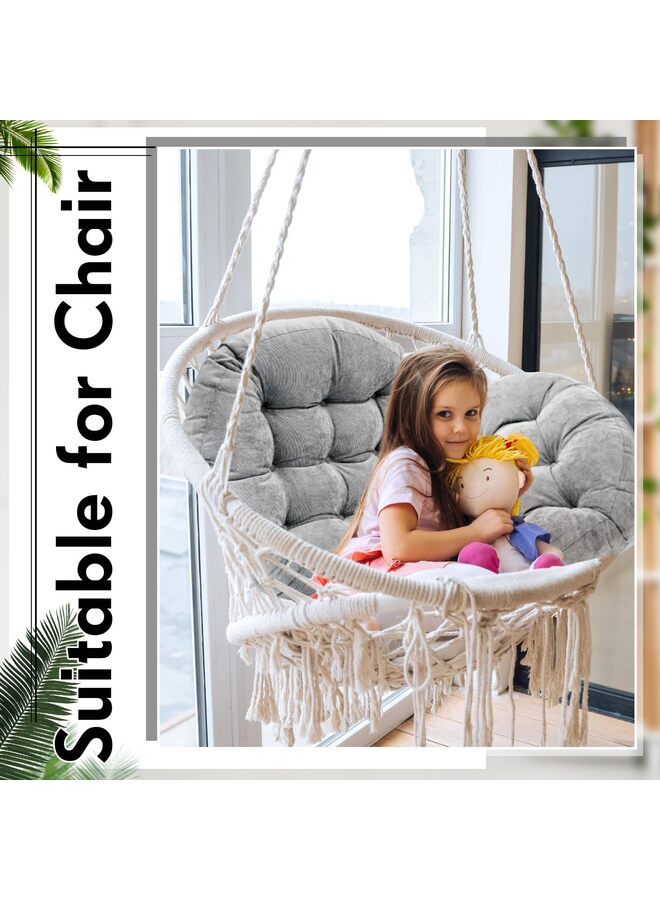 يُسلِّم 4 وسائد أرضية مربعة مستديرة كبيرة مقاس 22 × 22 بوصة، مثالية للتأمل في الفصول الدراسية، وللكبار، وللنزهات والحفلات، كهدية في عيد الميلاد. - Image 4