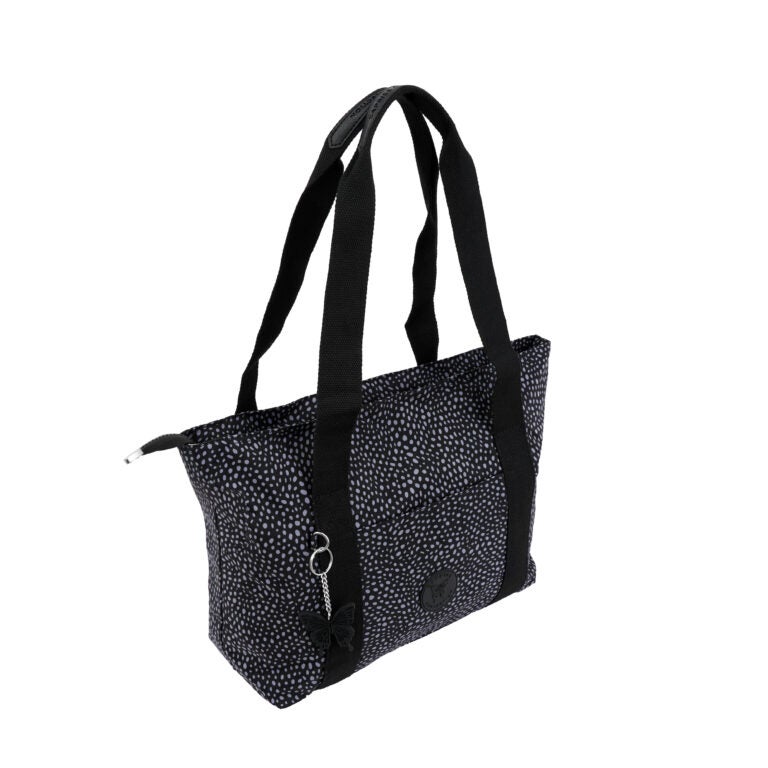 CAPRICE COLLECTION Unisex Large Shoulder Bag – Charcoal Grey, Water-Resistant Nylon, 15.7L Capacity - Image 5