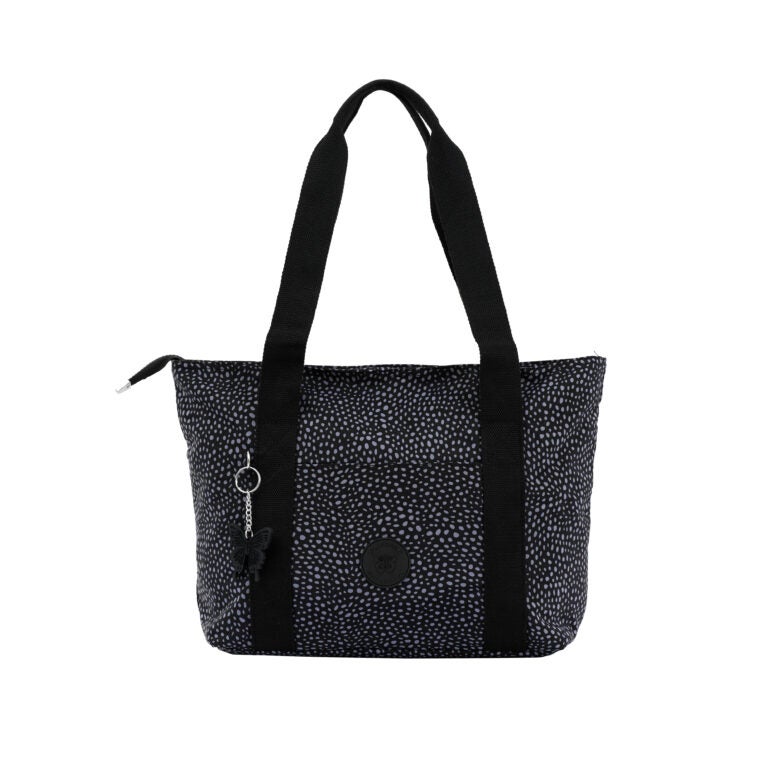 CAPRICE COLLECTION Unisex Large Shoulder Bag – Charcoal Grey, Water-Resistant Nylon, 15.7L Capacity - Image 1