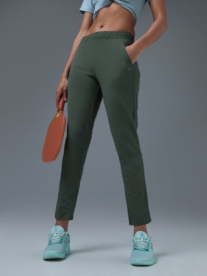 Technosport Solid Straight Fit Trackpants - Image 2