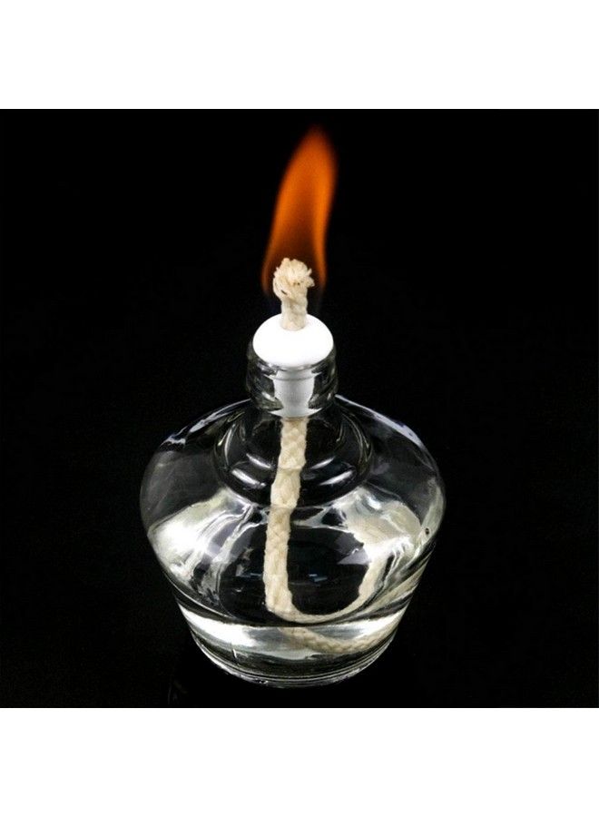 GLOGLOW 7Pcs Heatresistant Oil Lamp Wick 185Mm 7.3In Kerosene Round Cotton Wick With Ceramic Holder For Oil - Image 5