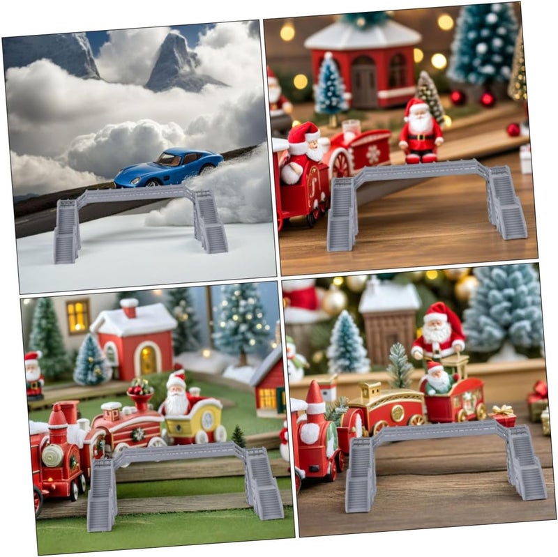 DOITOOL 2pcs Scale DIY Train Accessories for Sand Table Decor Realistic Detailing for Railway Layout and Home Decoration - Image 3