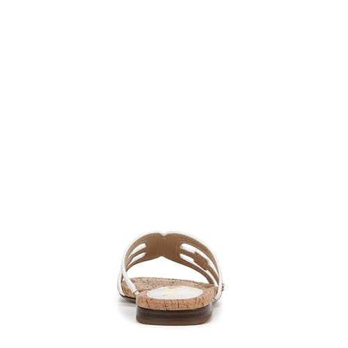Sam Edelman صندل سام إيدلمان للسيدات باي سلايد طبيعي بيج كورك 7 م - Image 3