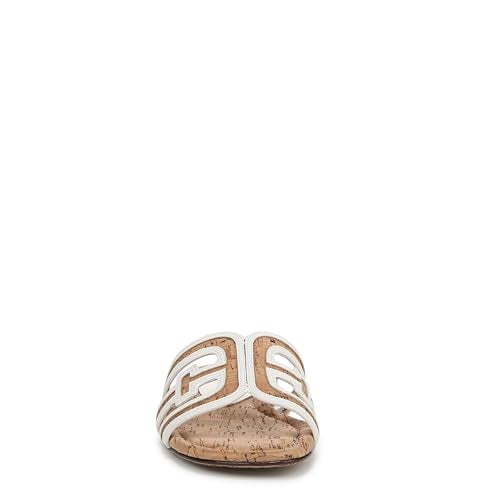 Sam Edelman صندل سام إيدلمان للسيدات باي سلايد طبيعي بيج كورك 7 م - Image 2