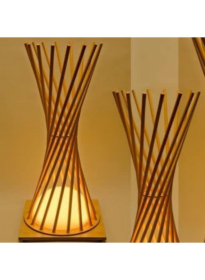 Bloomax® 100 Pcs Wooden Dowel Rod (6mm/6 inch) Unfinished Natural Hardwood Sticks, Round Craft Sticks,Wood Sticks for Crafting,Wooden Craft Rod, Art & Crafts and DIYers - Image 3