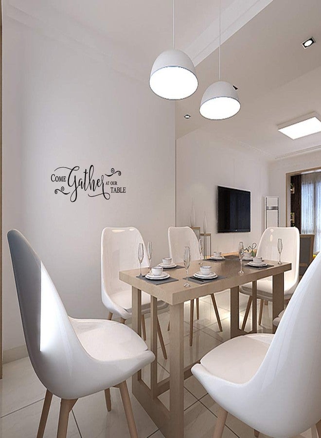 MOVANKRO Come Gather at Our Table Home Décor Kitchen Dining Room Wall Art Kitchen Wall Décor - Image 3