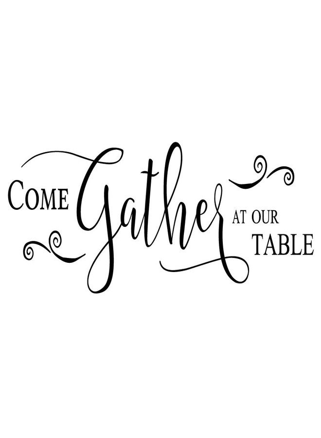 MOVANKRO Come Gather at Our Table Home Décor Kitchen Dining Room Wall Art Kitchen Wall Décor - Image 1
