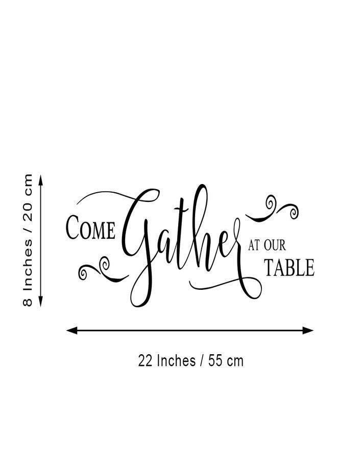 MOVANKRO Come Gather at Our Table Home Décor Kitchen Dining Room Wall Art Kitchen Wall Décor - Image 5