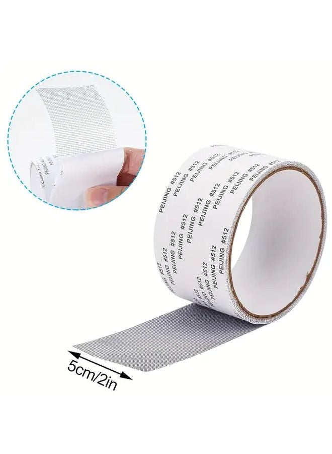 2Pcs Self Adhesive Mosquito Net Repair Strips Durable Mesh Patch For Windows And Doors - Image 4