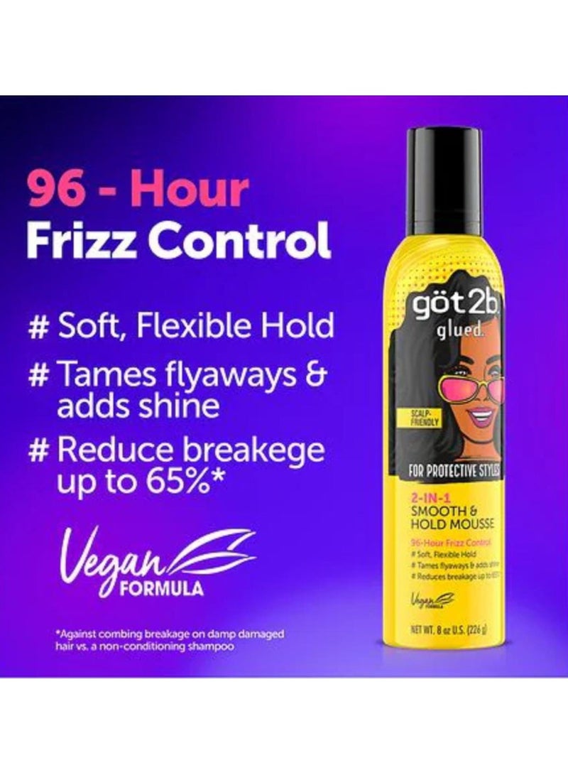 جوت تو بي رغوة تمويج الشعر والتحكم في التجعد لمدة 96 ساعة 226 جرام - Image 2