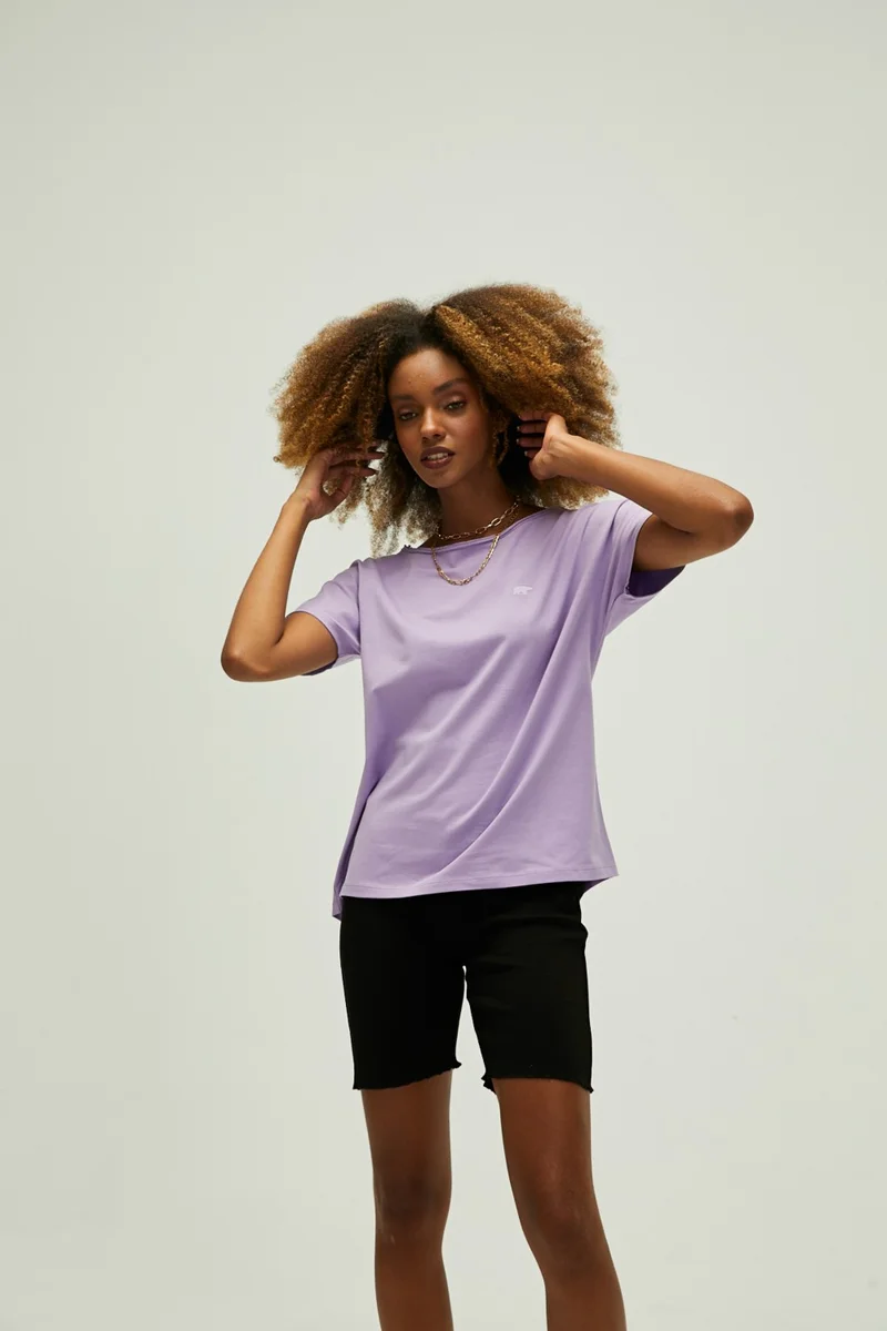 Bad Bear Women's Lavender T-Shirt Nidra