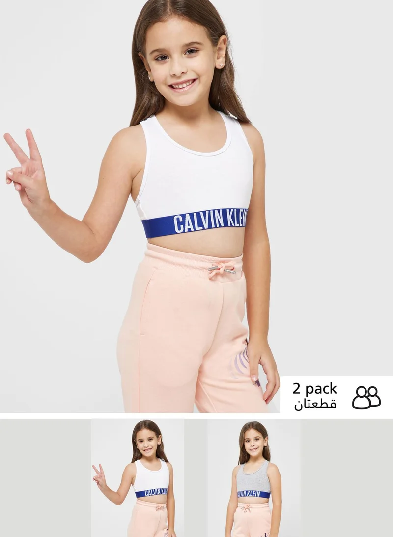 Calvin Klein Jeans Youth Mini Logo Band Top