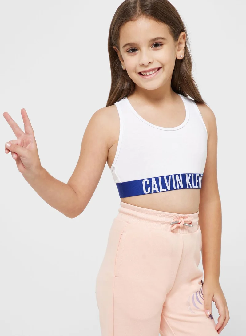 Calvin Klein Jeans Youth Mini Logo Band Top